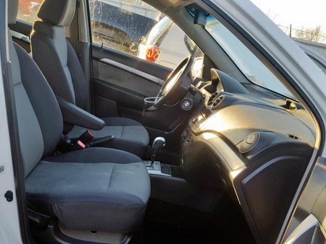 KL1TD6DE2BB137921 - 2011 CHEVROLET AVEO LS WHITE photo 5