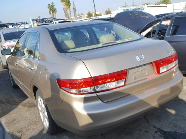 1HGCM66583A023985 - 2003 HONDA ACCORD GOLD photo 3