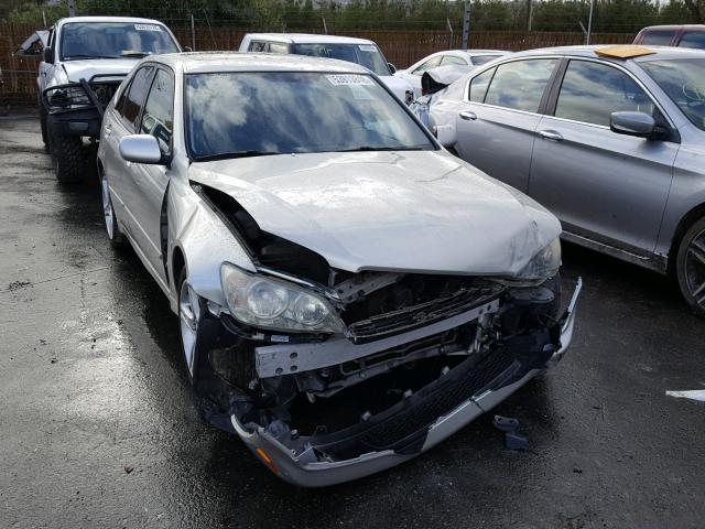 JTHBD192230066575 - 2003 LEXUS IS 300 SILVER photo 1