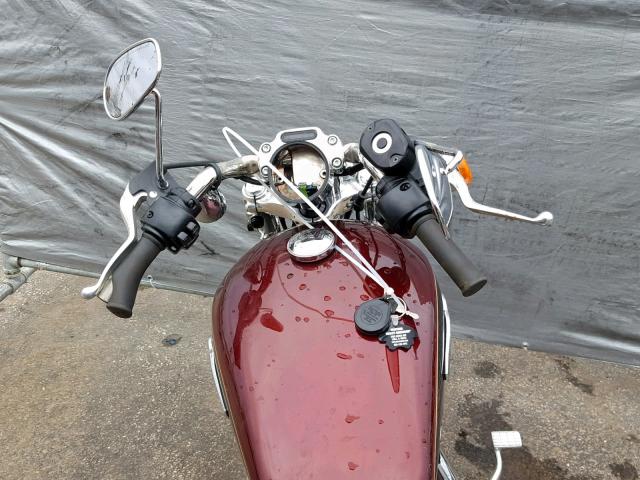 1HD1CT313FC431388 - 2015 HARLEY-DAVIDSON XL1200 C MAROON photo 5