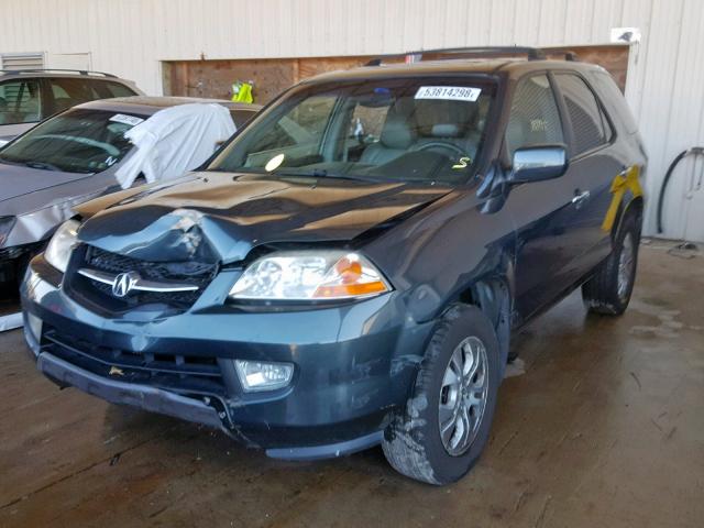 2HNYD18833H547099 - 2003 ACURA MDX TOURIN BLUE photo 2