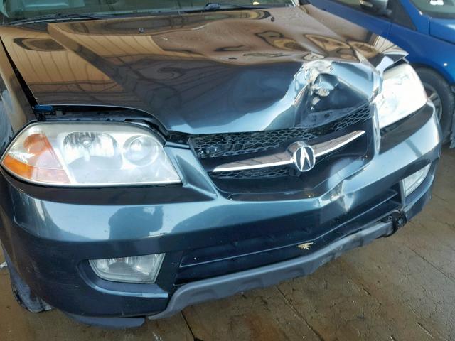 2HNYD18833H547099 - 2003 ACURA MDX TOURIN BLUE photo 9