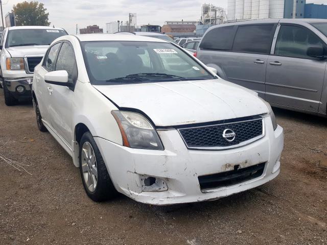 3N1AB6AP9BL629410 - 2011 NISSAN SENTRA 2.0 WHITE photo 1