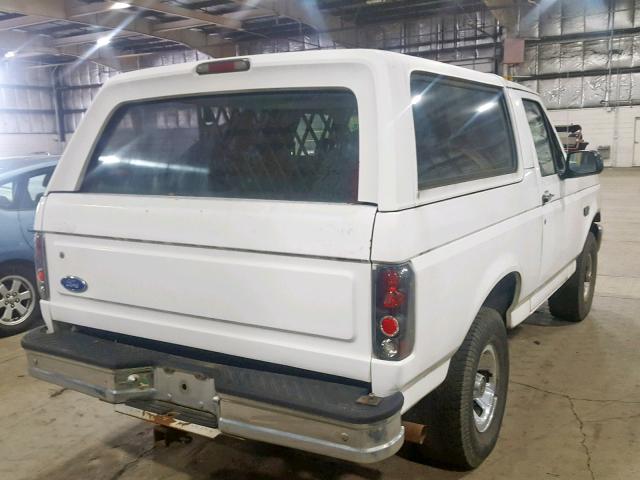 1FMEU15H1SLB50954 - 1995 FORD BRONCO U10 WHITE photo 4