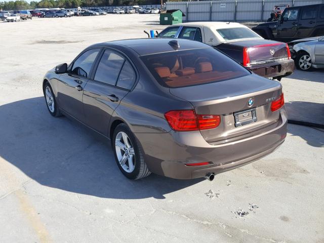 WBA3D3C58EK154510 - 2014 BMW 328 D BROWN photo 3