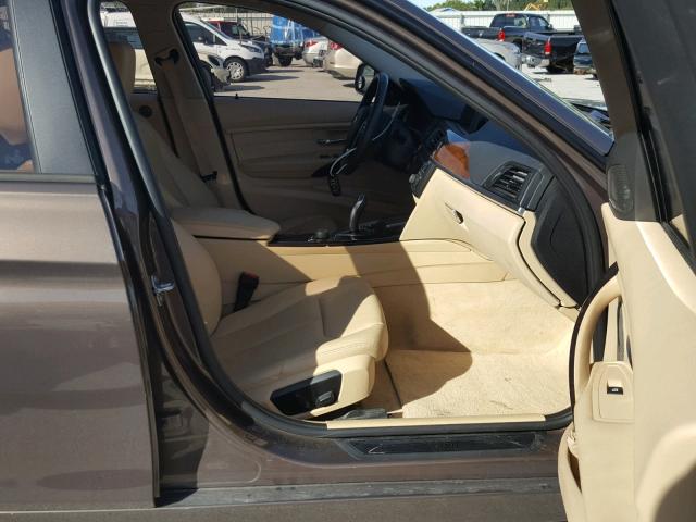 WBA3D3C58EK154510 - 2014 BMW 328 D BROWN photo 5