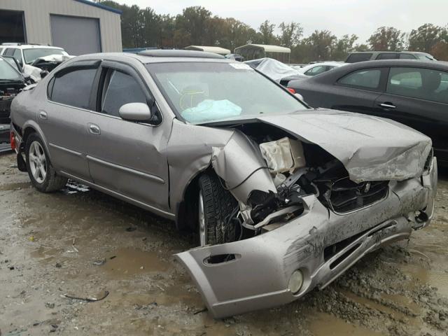 JN1CA31D91T821680 - 2001 NISSAN MAXIMA GXE GRAY photo 1