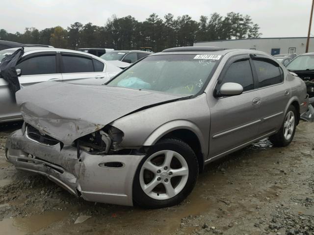 JN1CA31D91T821680 - 2001 NISSAN MAXIMA GXE GRAY photo 2