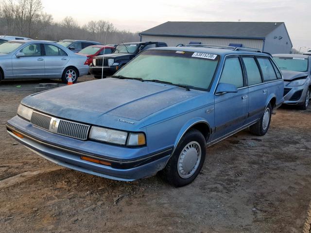 2G3AJ81N5K2317879 - 1989 OLDSMOBILE CUTLASS CI 蓝色 照片 2