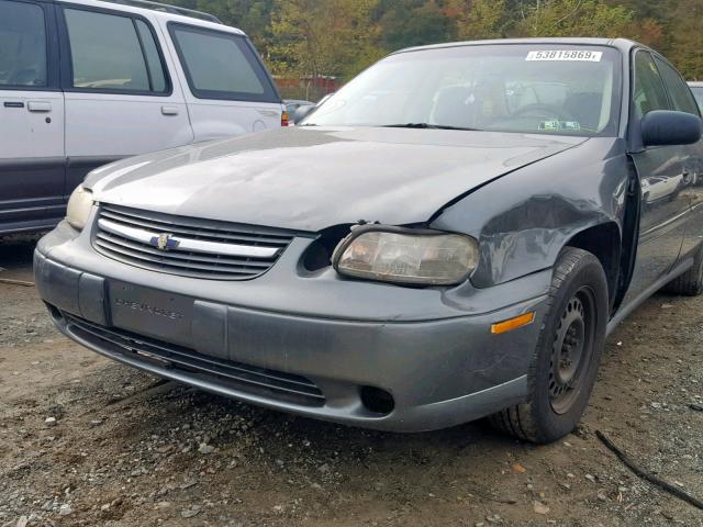 1G1ND52F04M655761 - 2004 CHEVROLET CLASSIC GRAY photo 9