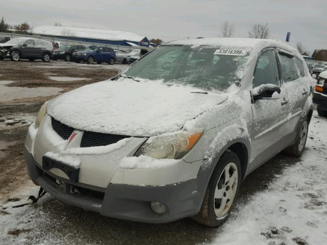 5Y2SL62883Z476857 - 2003 PONTIAC VIBE SILVER photo 2