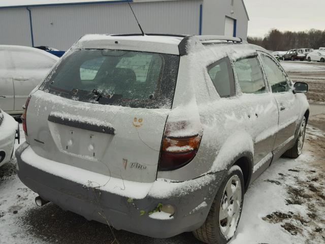 5Y2SL62883Z476857 - 2003 PONTIAC VIBE SILVER photo 4