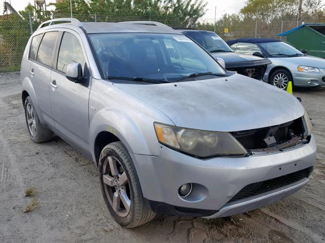 JA4MT41X57U001797 - 2007 MITSUBISHI OUTLANDER GREEN photo 1