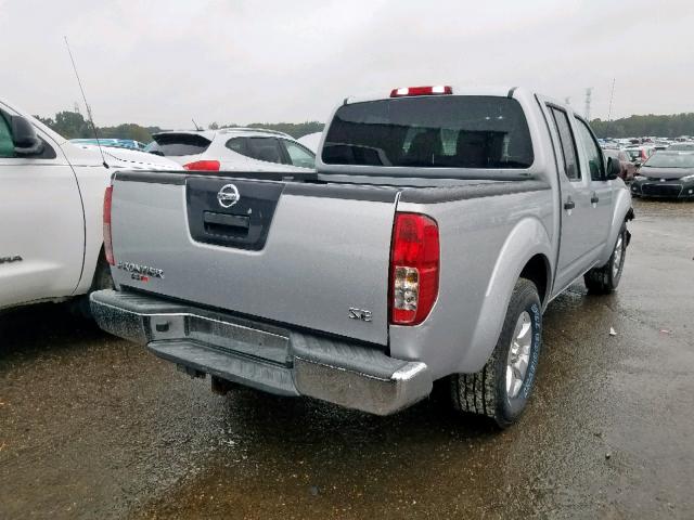 1N6AD0ER8AC440691 - 2010 NISSAN FRONTIER C SILVER photo 4