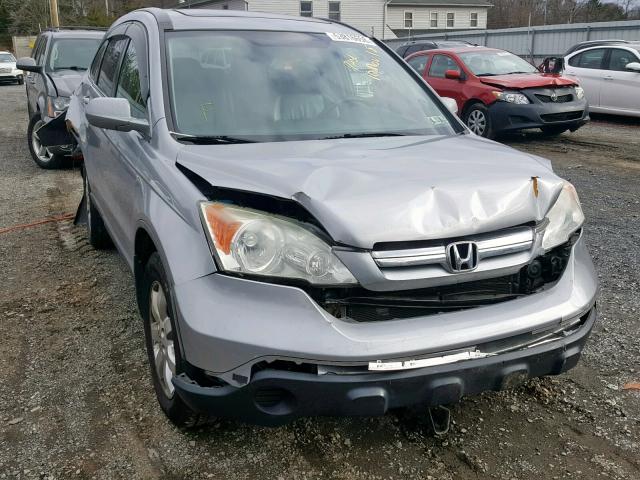 5J6RE487X8L008239 - 2008 HONDA CR-V EXL SILVER photo 1