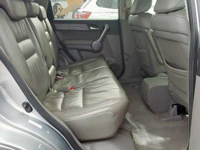 5J6RE487X8L008239 - 2008 HONDA CR-V EXL SILVER photo 6