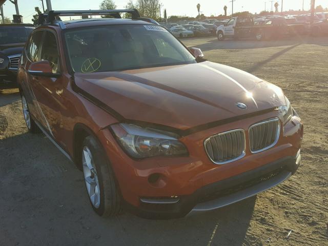 WBAVL1C57EVY12011 - 2014 BMW X1 XDRIVE2 ORANGE photo 1