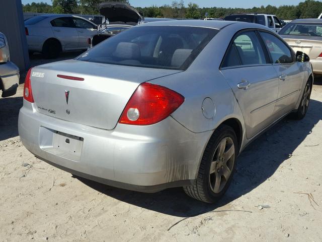 1G2ZG57B894201713 - 2009 PONTIAC G6 GRAY photo 4