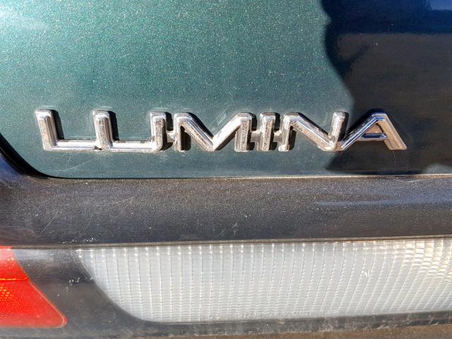2G1WL52M7W9111960 - 1998 CHEVROLET LUMINA BAS მწვანე ფოტო 9
