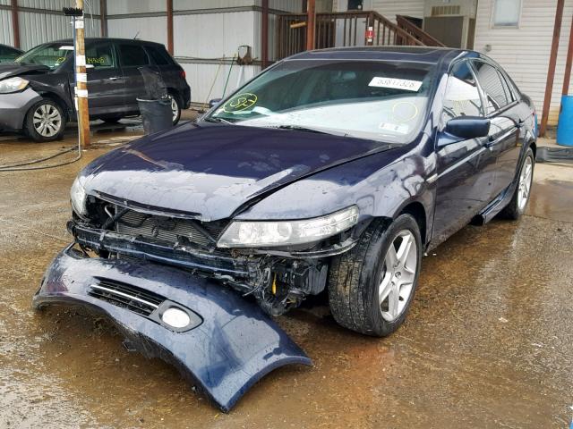 19UUA65575A000408 - 2005 ACURA TL BLUE photo 2