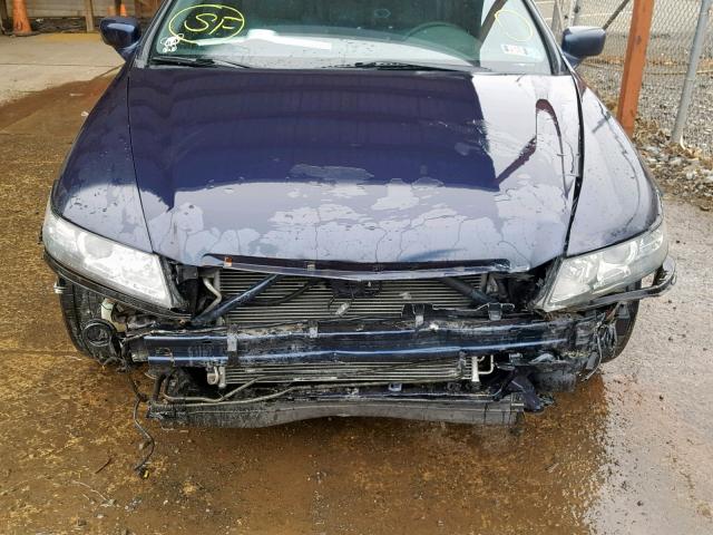 19UUA65575A000408 - 2005 ACURA TL BLUE photo 9