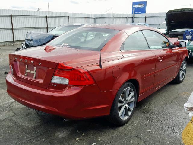 YV1672MC8BJ117838 - 2011 VOLVO C70 T5 RED photo 4