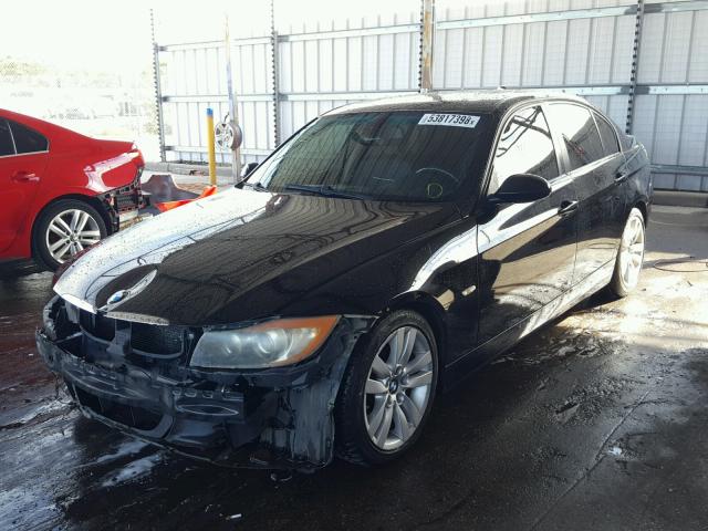 WBAVC53598FZ84787 - 2008 BMW 328 I SULE BLACK photo 2