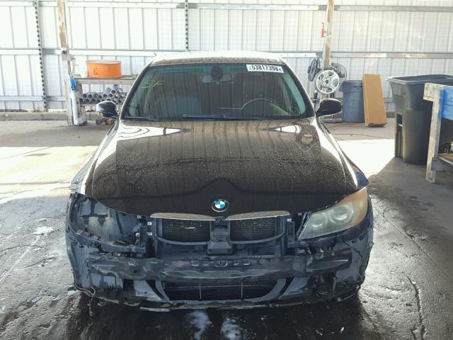 WBAVC53598FZ84787 - 2008 BMW 328 I SULE BLACK photo 9