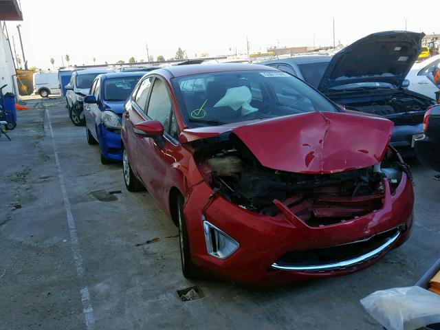 3FADP4CJXBM212998 - 2011 FORD FIESTA SEL RED photo 1