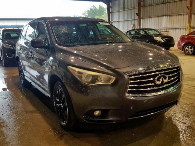 5N1AL0MN7DC305707 - 2013 INFINITI JX35 GRAY photo 1