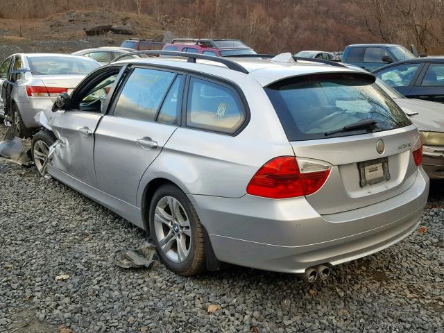 WBAVT73538FZ38092 - 2008 BMW 328 XIT SILVER photo 3