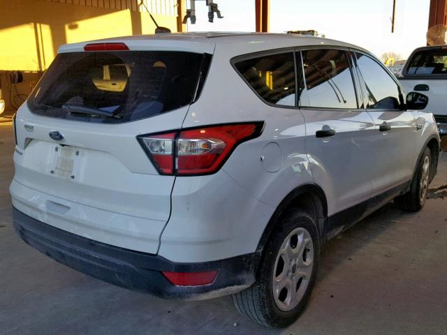 1FMCU0F74JUA09506 - 2018 FORD ESCAPE S WHITE photo 4