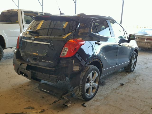 KL4CJASB6EB746098 - 2014 BUICK ENCORE BLACK photo 4