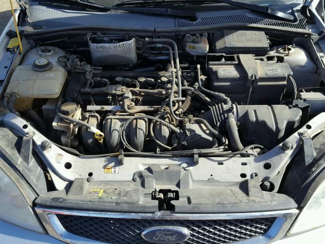 1FAFP37N36W205803 - 2006 FORD FOCUS ZX5 SILVER photo 7