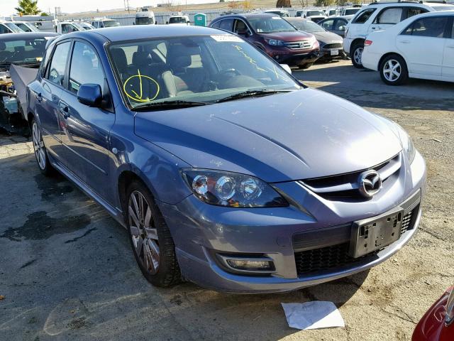 JM1BK34M281858707 - 2008 MAZDA SPEED 3 BLUE photo 1