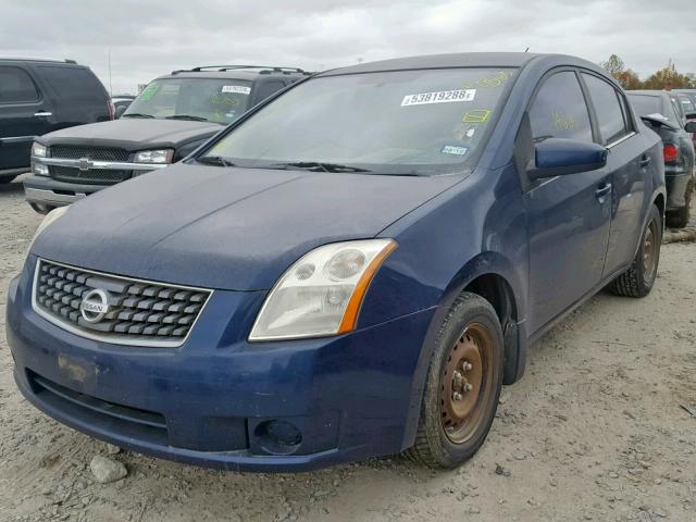 3N1AB61E67L645604 - 2007 NISSAN SENTRA 2.0 BLUE photo 2