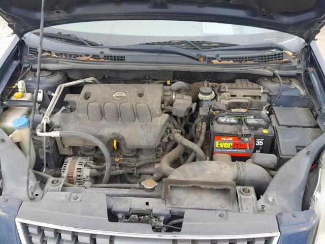 3N1AB61E67L645604 - 2007 NISSAN SENTRA 2.0 BLUE photo 7