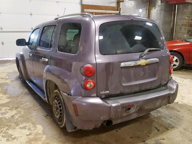 3GNDA23PX6S507578 - 2006 CHEVROLET HHR LT PURPLE photo 3