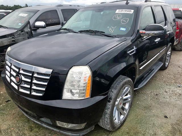 1GYS4BEF4CR130296 - 2012 CADILLAC ESCALADE L BLACK photo 2