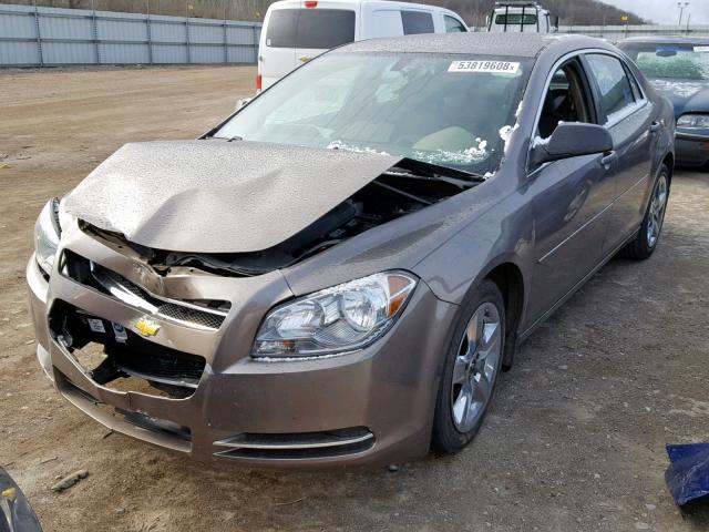 1G1ZB5E05CF204231 - 2012 CHEVROLET MALIBU LS ნაცრისფერი ფოტო 2