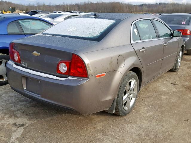 1G1ZB5E05CF204231 - 2012 CHEVROLET MALIBU LS ნაცრისფერი ფოტო 4