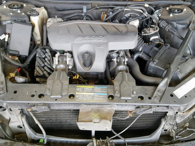 2G2WP552261282026 - 2006 PONTIAC GRAND PRIX შავი ფოტო 7