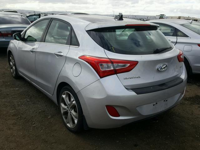 KMHD35LH3EU216377 - 2014 HYUNDAI ELANTRA GT SILVER photo 3