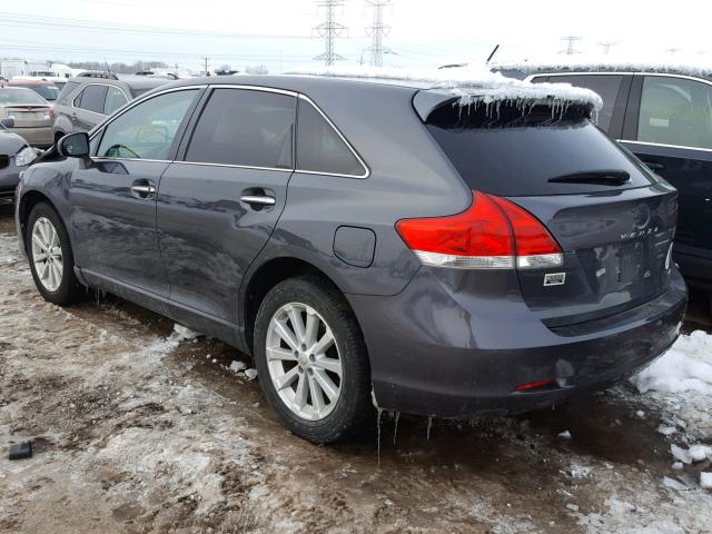 4T3BE11A89U002157 - 2009 TOYOTA VENZA BASE GRAY photo 3