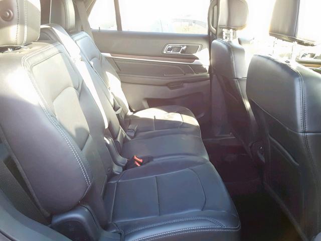 1FM5K7F88HGE36406 - 2017 FORD EXPLORER L WHITE photo 6