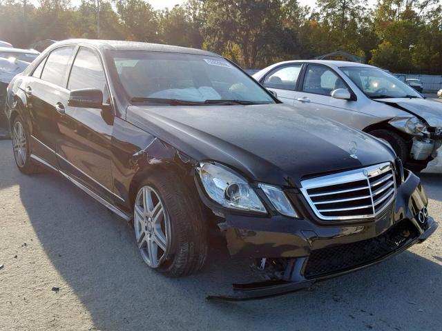 WDDHF5GB9AA243961 - 2010 MERCEDES-BENZ E 350 BLACK photo 1