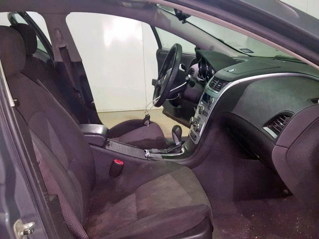 1G1ZH57B58F153432 - 2008 CHEVROLET MALIBU 1LT GRAY photo 5
