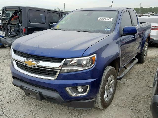 1GCHSCEAXG1376368 - 2016 CHEVROLET COLORADO L BLUE photo 2