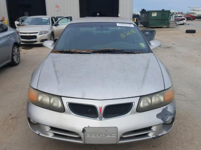 1G2HX52K05U120962 - 2005 PONTIAC BONNEVILLE SILVER photo 9