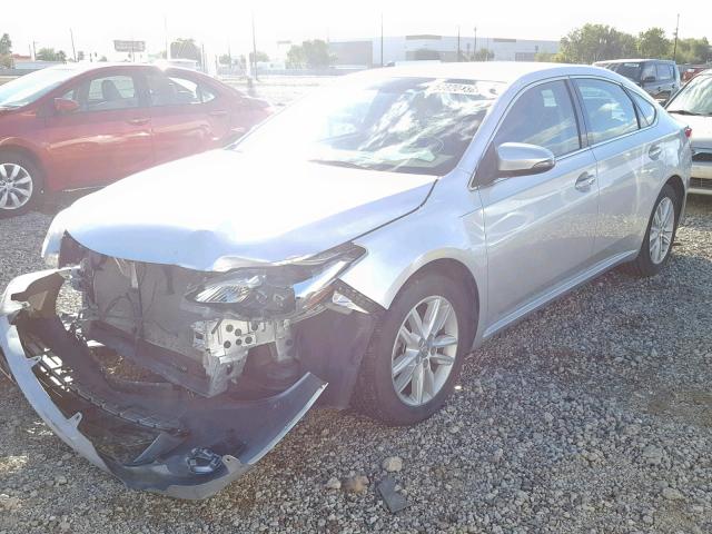 4T1BK1EB7DU017665 - 2013 TOYOTA AVALON BAS SILVER photo 2